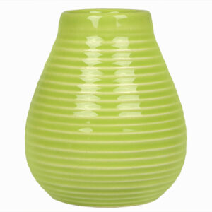 Cană pentru mate - "Miodzio" Ceramic Gourd 250ml Pistachio